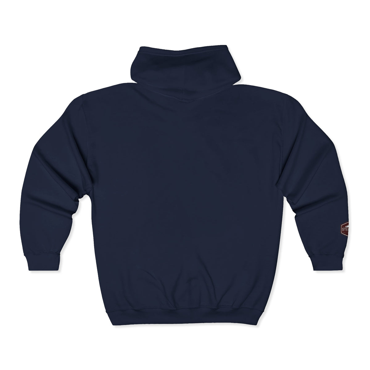 Otter Fest Shield Logo Zip Hoodie | White Full-Zip Sweatshirt
