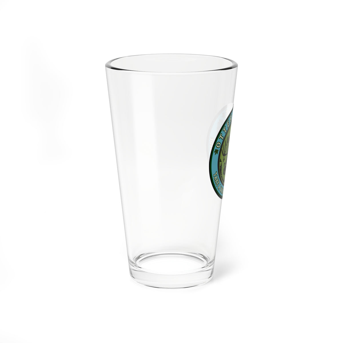 Otter Fest Moose Logo Mixing Glass | 16oz Pint Glass