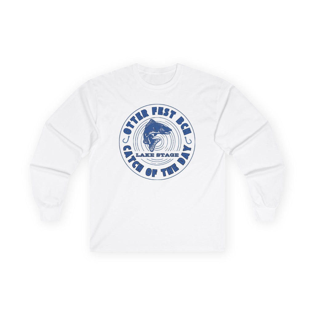 Otter Fest Catch of The Day Logo long sleeve tee | Lake Stage Tee
