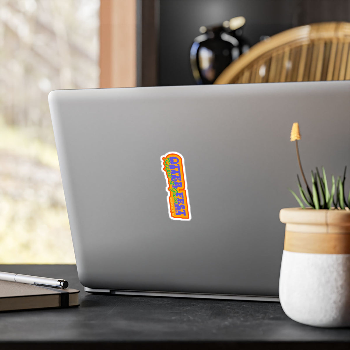 Outerfest Festival Logo Sticker | Kiss-Cut Vinyl Decal
