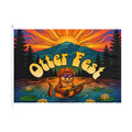 Otter Fest Double-Sided Flag |