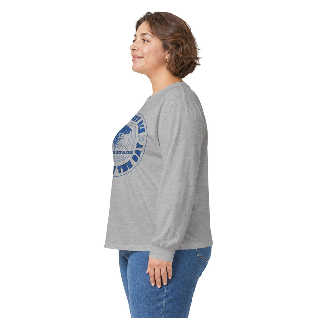 Otter Fest Catch of The Day Logo long sleeve tee | Lake Stage Tee