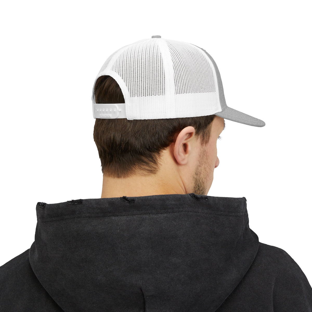 Otter Fest Mountain Badge Snapback Trucker Cap | Outdoor Logo Hat
