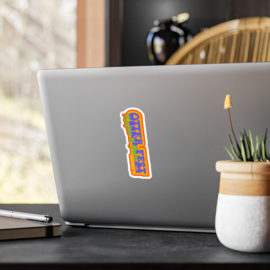 Outerfest Festival Logo Sticker | Kiss-Cut Vinyl Decal