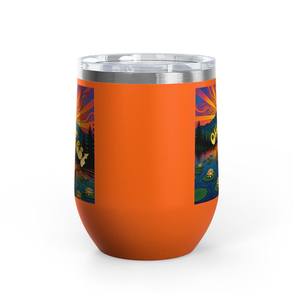 Otter Fest Strummin’ & Pickin’ Clem Sunset Wine Tumbler | Otter Fest 12oz. Wine Tumbler