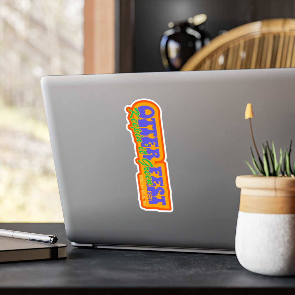 Outerfest Festival Logo Sticker | Kiss-Cut Vinyl Decal